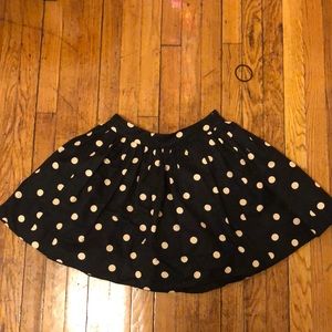 Kate Spade polka dot skirt